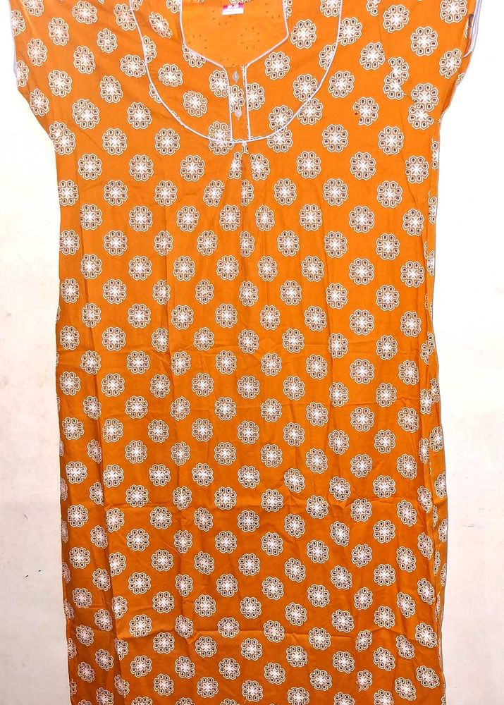 Floral Print Nighty