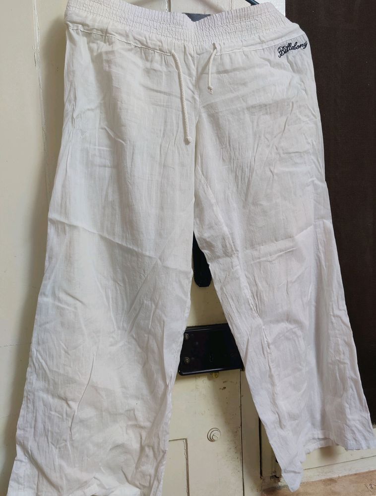 White Bohemian Pant - Pure Soothing Cotton