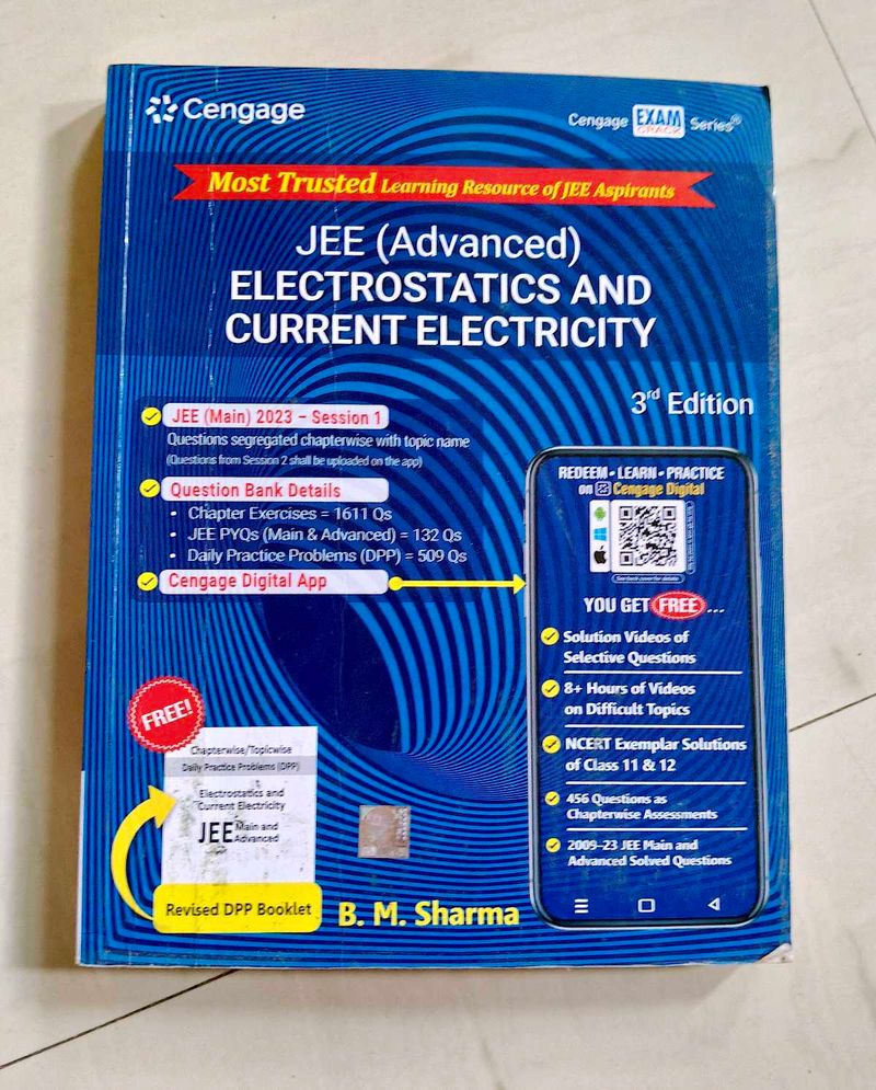 CENGAGE ELECTROSTATS &amp; CURRENT ELECTRICITY FOR JEE
