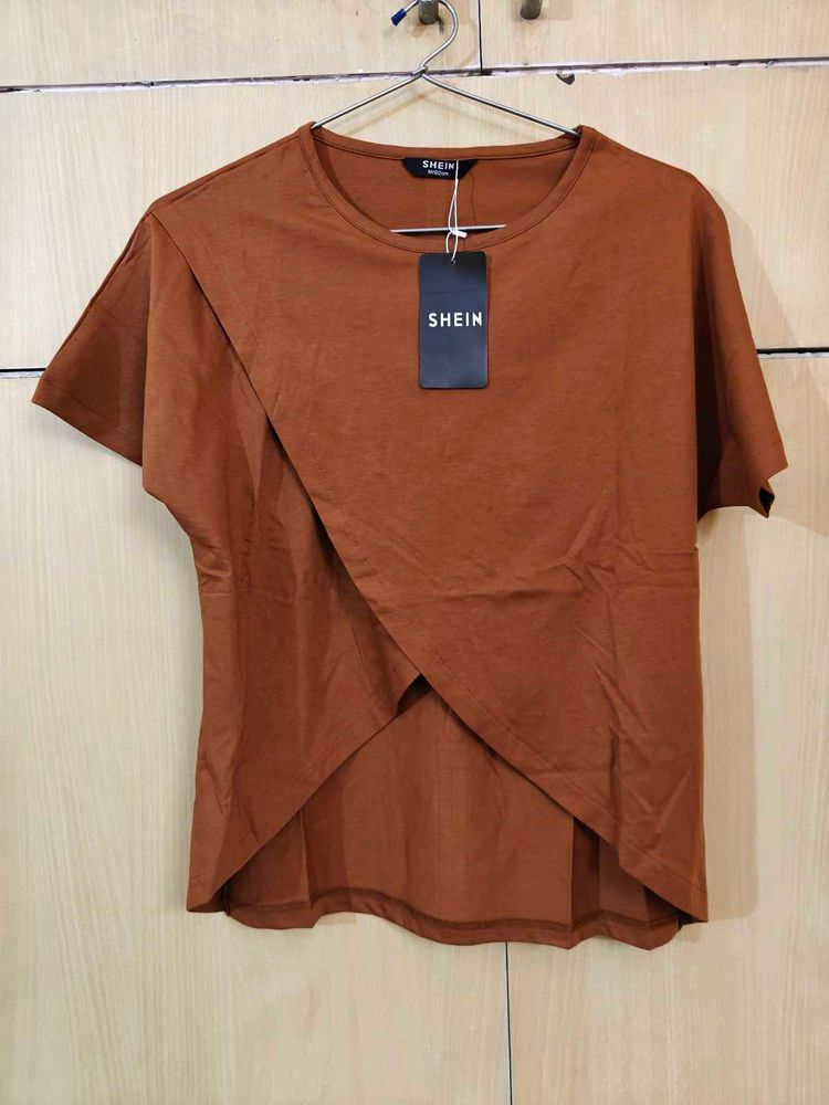 New Stylish Brown SHEIN Top