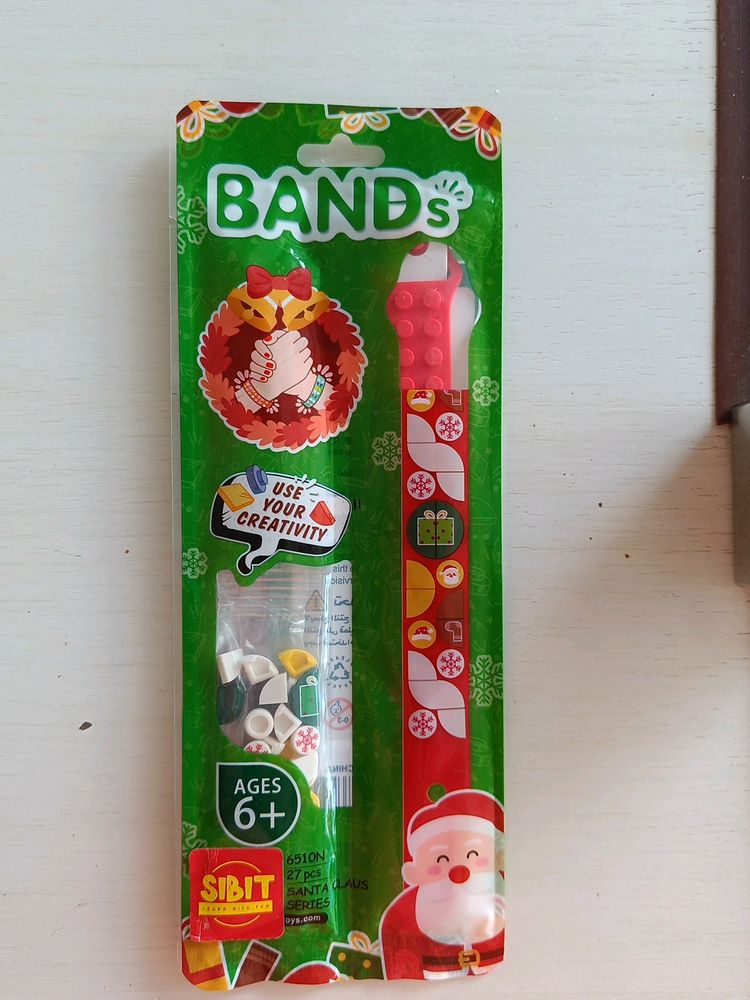 SIBIT Bracelets Building Blocks Set for Girl/Boys, Child Creative Wristband DIY Toys &amp; Gift for Teens &amp; Adults (27pcs, Green, 6+ Years)