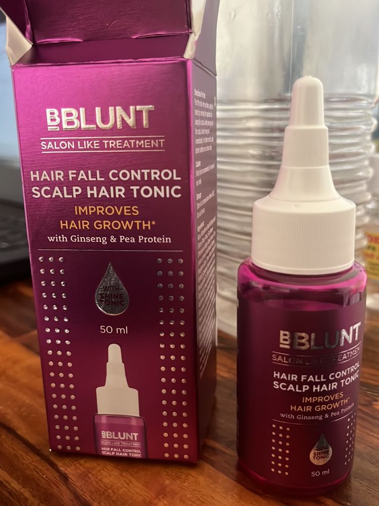 BBLUNT Hairfall Control Tonic// For All Hair Types//Best Formula For Longer Stronger And Healthier Hairs