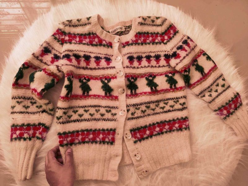Vintage Sweater blouse