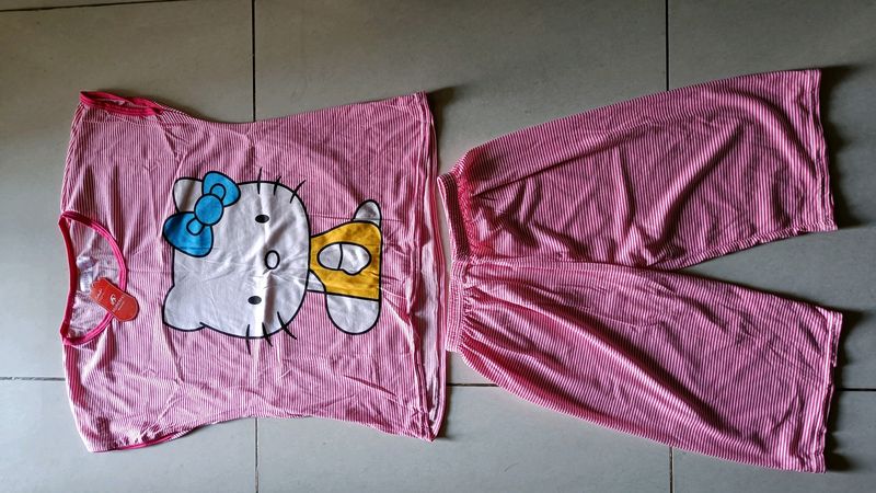 New Ladies Night Suit With Tag Size Large