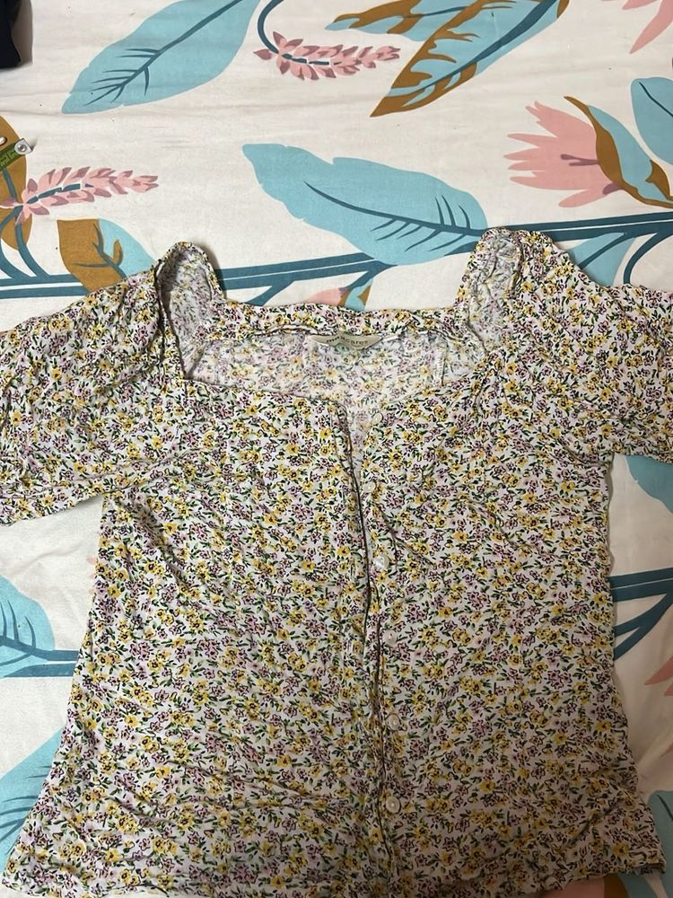 Floral Print Blouse