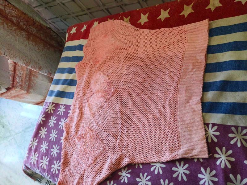Short Woolen Top For Girls