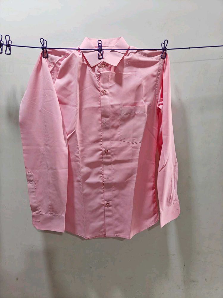 Pink Casual Shirt