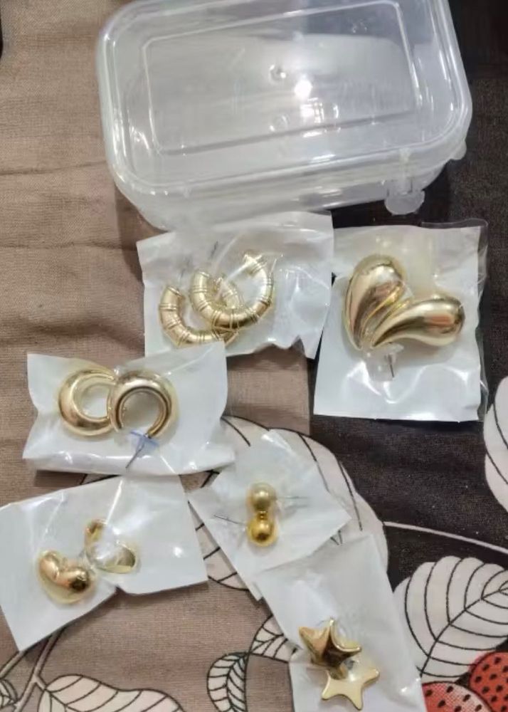 Chic Gold Earrings - Bundle of Styles!