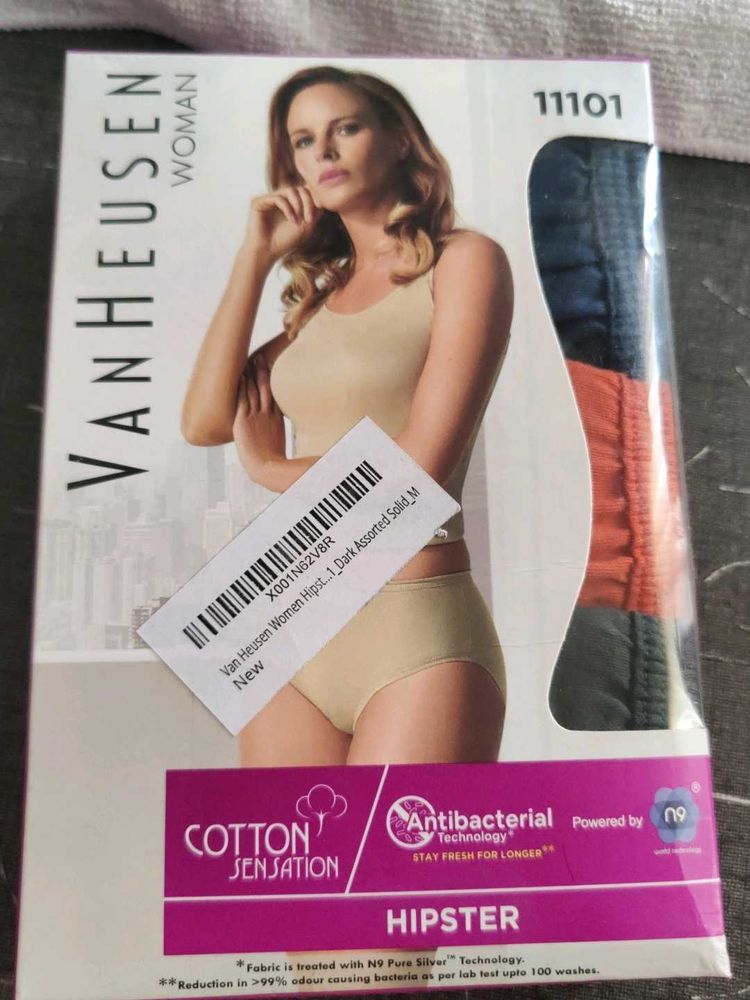 Van Heusen Hipster Panties set of 3, different col