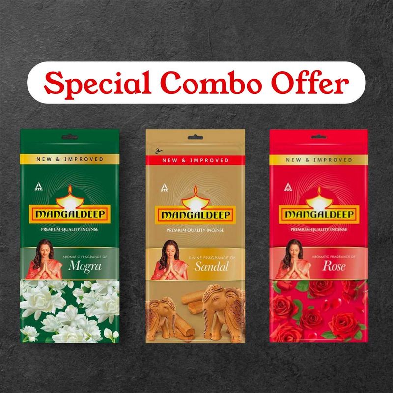 Mangaldeep Incense Combo
