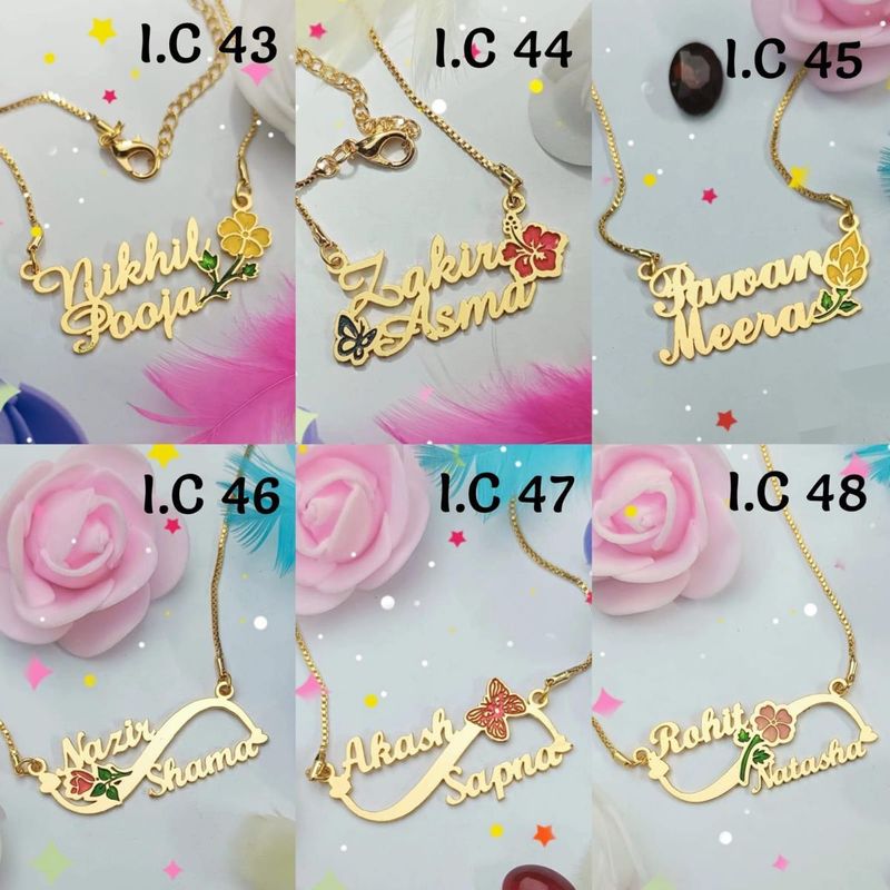 ✨ Custom Name Pendants ✨