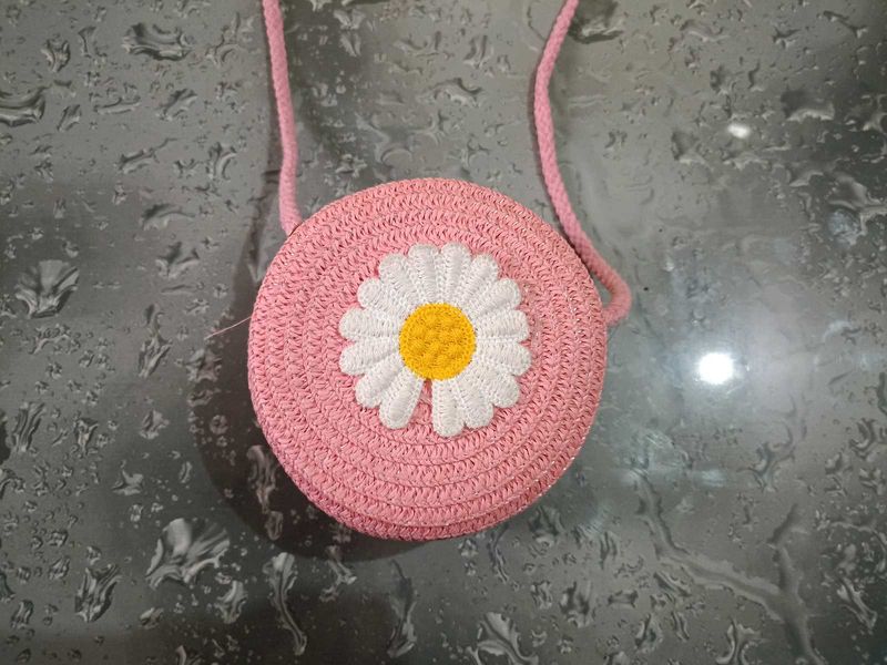 pink colour bag