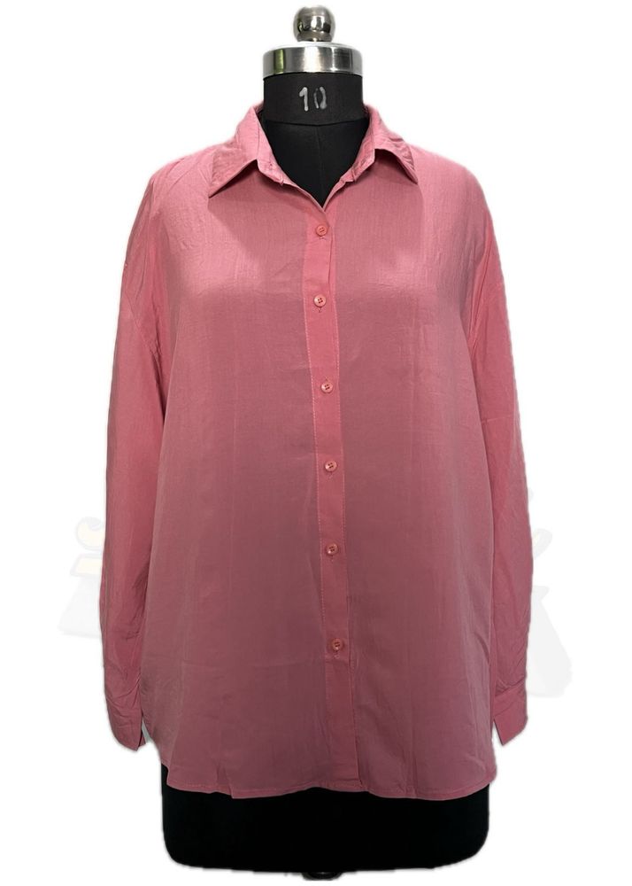 Never Beatable Condition Pink Button-Down Shirt