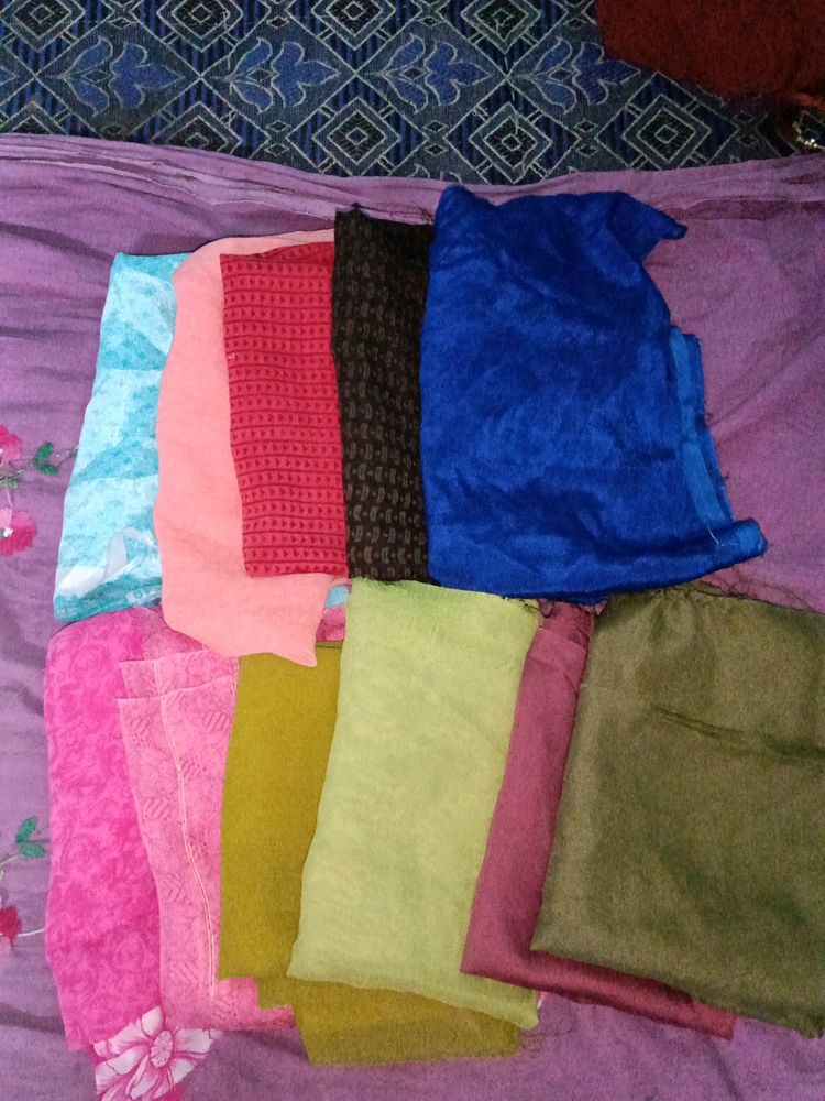 Colorful Fabric Scrap Bundle