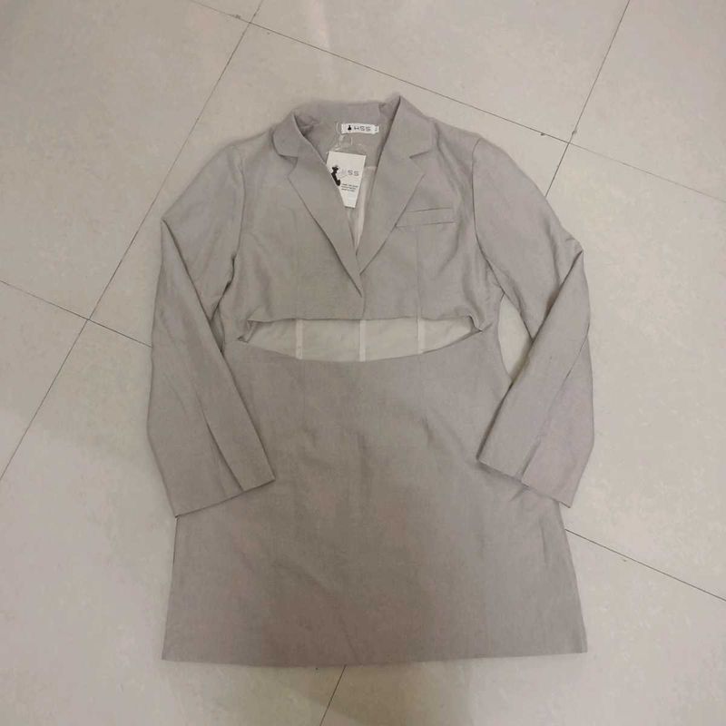 Cutout Blazer Mini Dress