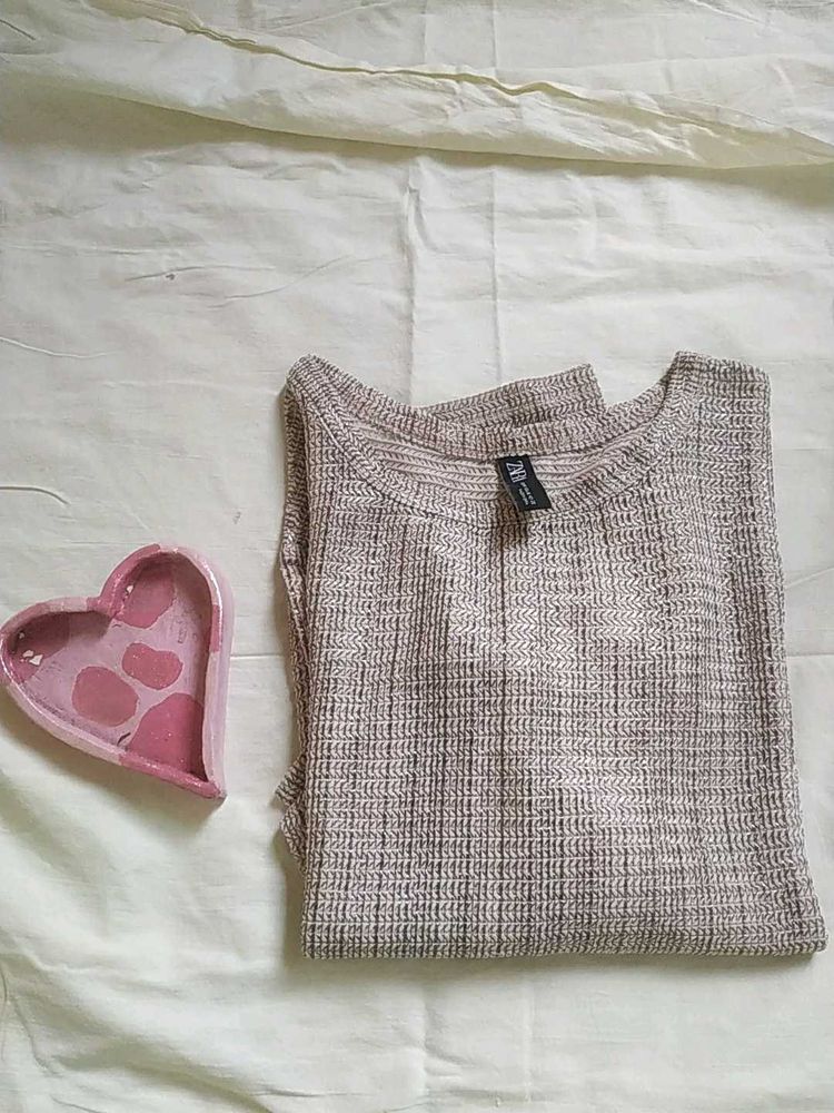 Zara Shimmer Top