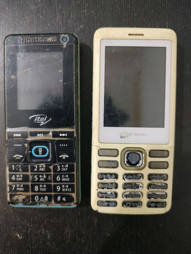 Micromax And Itel Phone Both Working