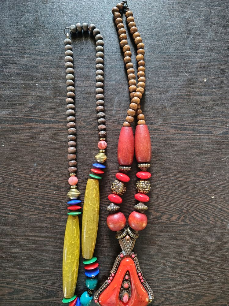 Boho Necklace ( Set Of 2)