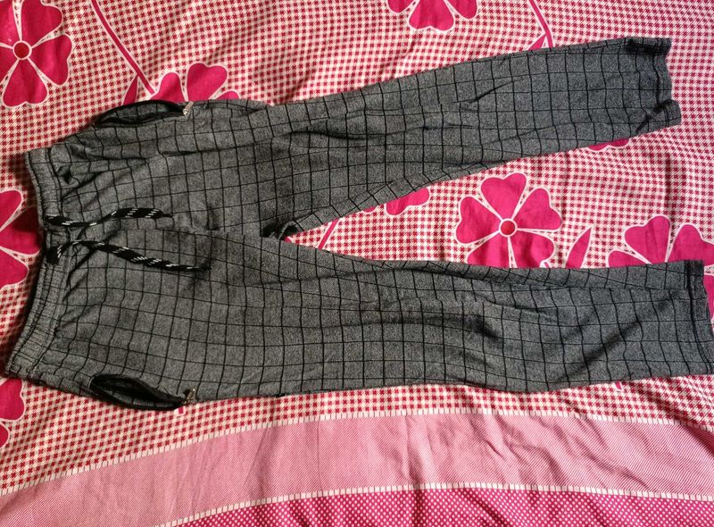 Checkered Grey Pants