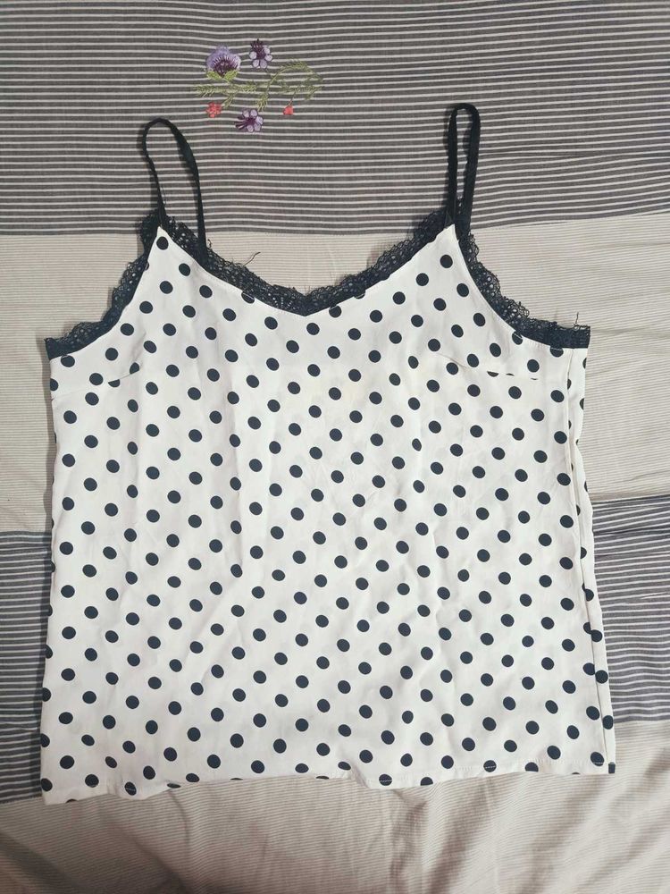 Polka Dot Cami Top