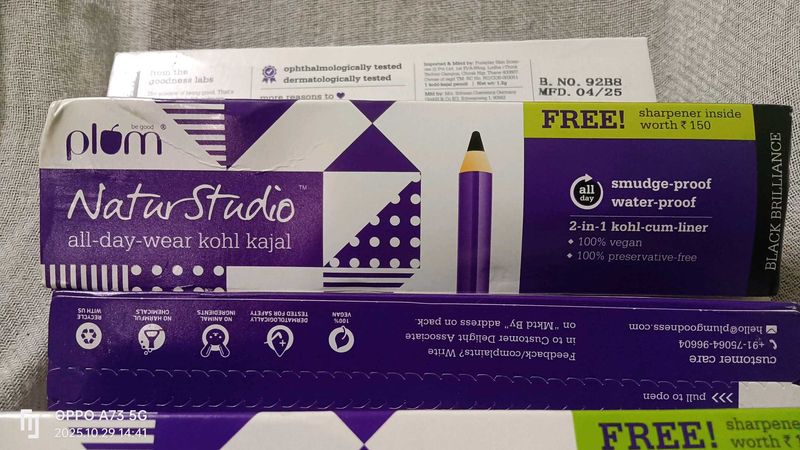 Plum NaturStudio Kohl Kajal