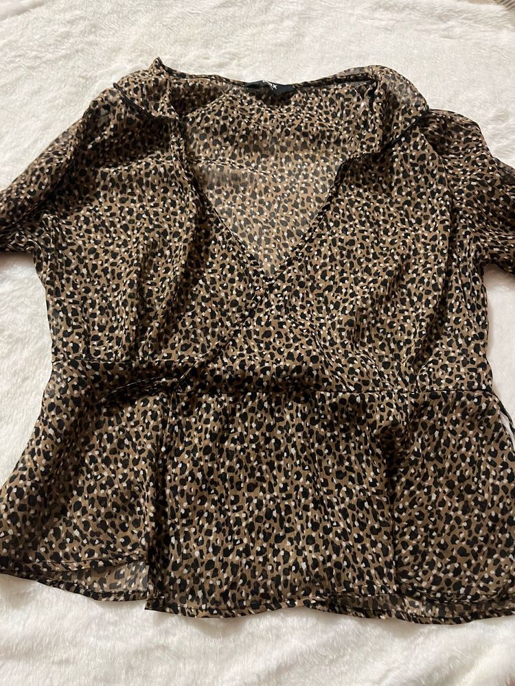 Animal Print Top
