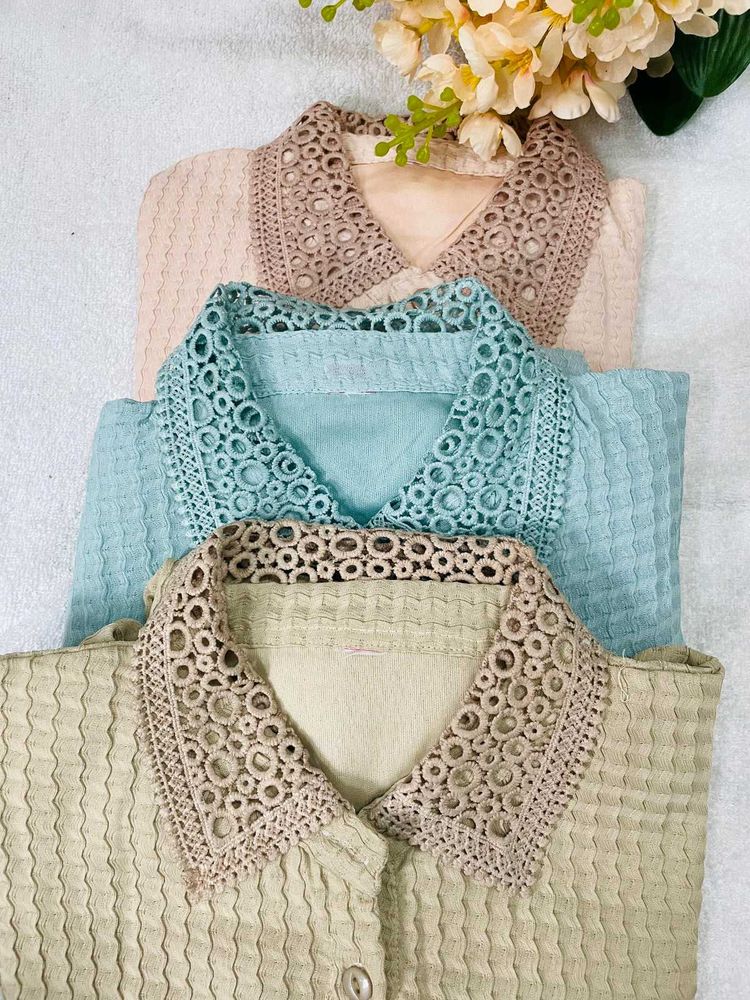 Lace Collar Shirts
