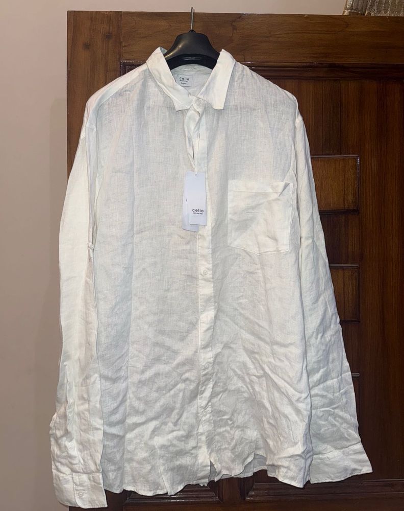 Men's Casual Linen Shirt