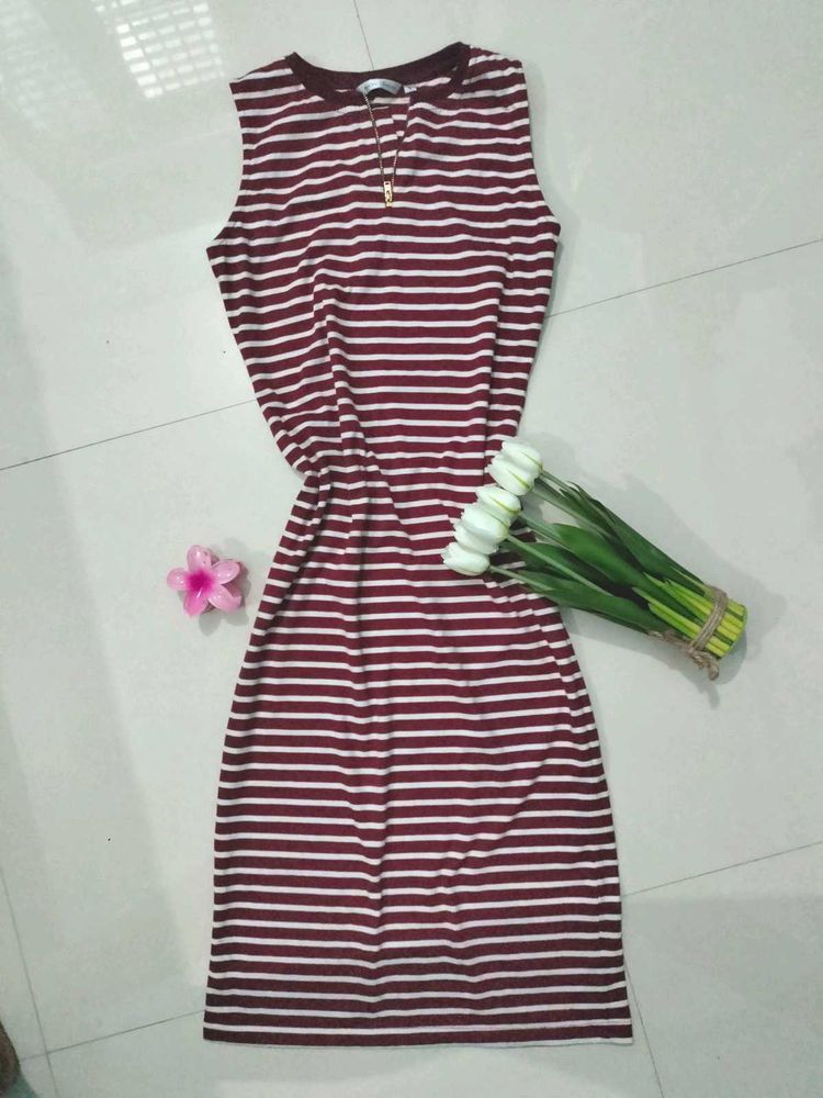 Striped bodycon 🪩