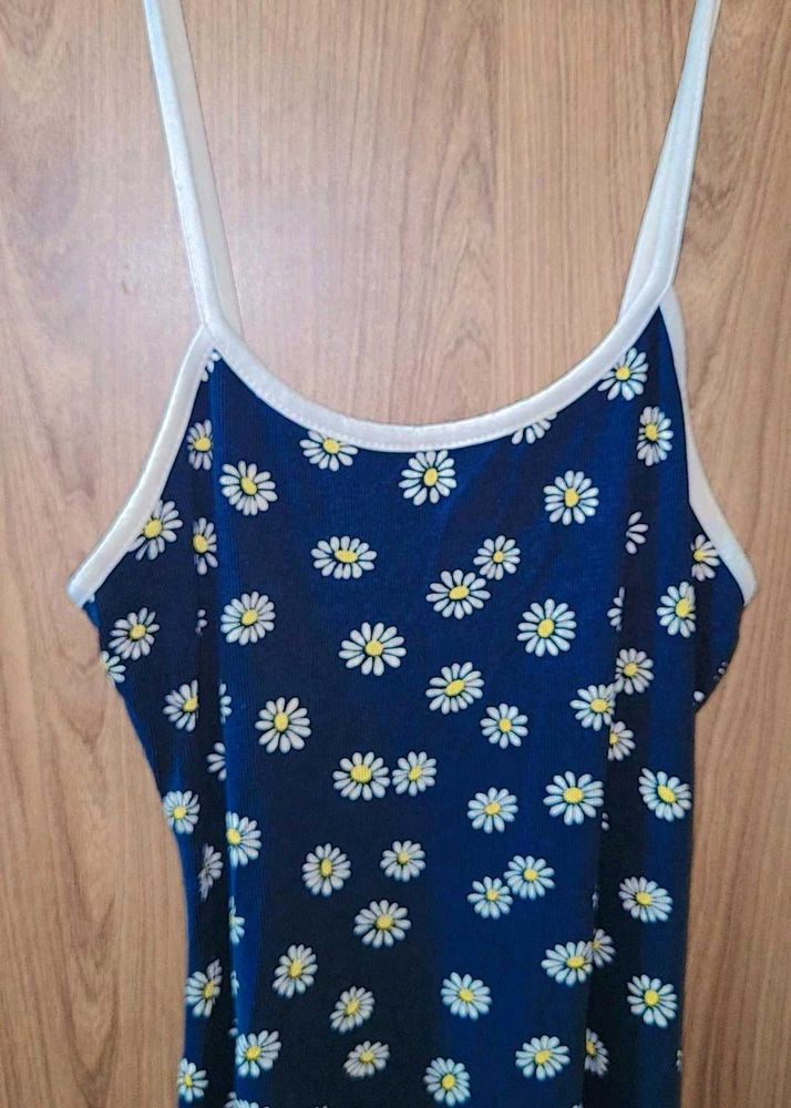 Daisy Print Dress
