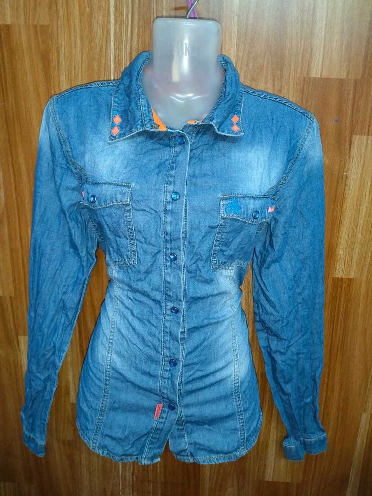 Beautiful Denim Shirt 17 aug 4