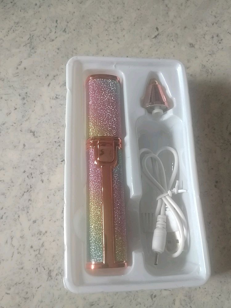 BATTERY OPERATED EYEBROW TRIMMER SHAVER FOR LADIES .2IN 1.