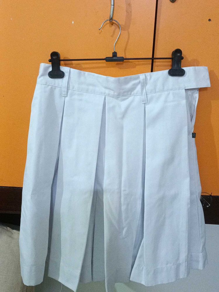 Pleated Mini Skirt