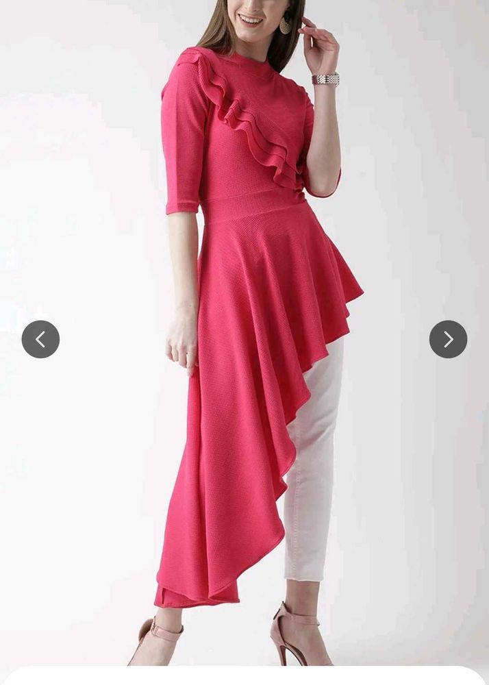 🦩Stylish Fuchsia Pink Branded Dress🦩