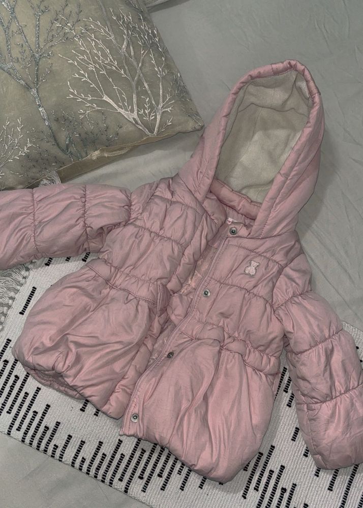 Cute Pink Puffer Jacket