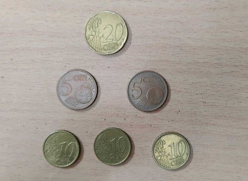 Euro Coins - Used