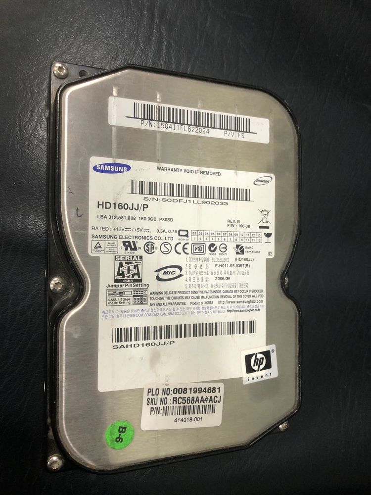 Samsung 160GB Hard Drive
