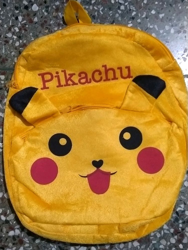 Yellow Pikachu Baby Bag