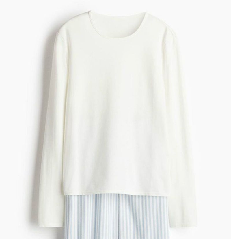 H&amp;M Soft Feel Pure Cotton Top