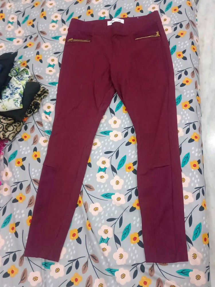 Stylish Zipper jegging &amp;Top