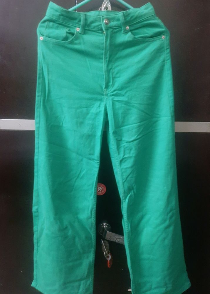 green h&amp;m jeans