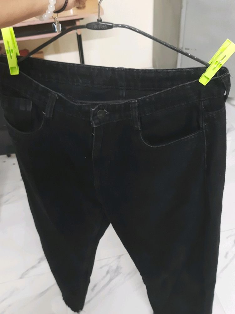 Black Wide Leg Jeans
