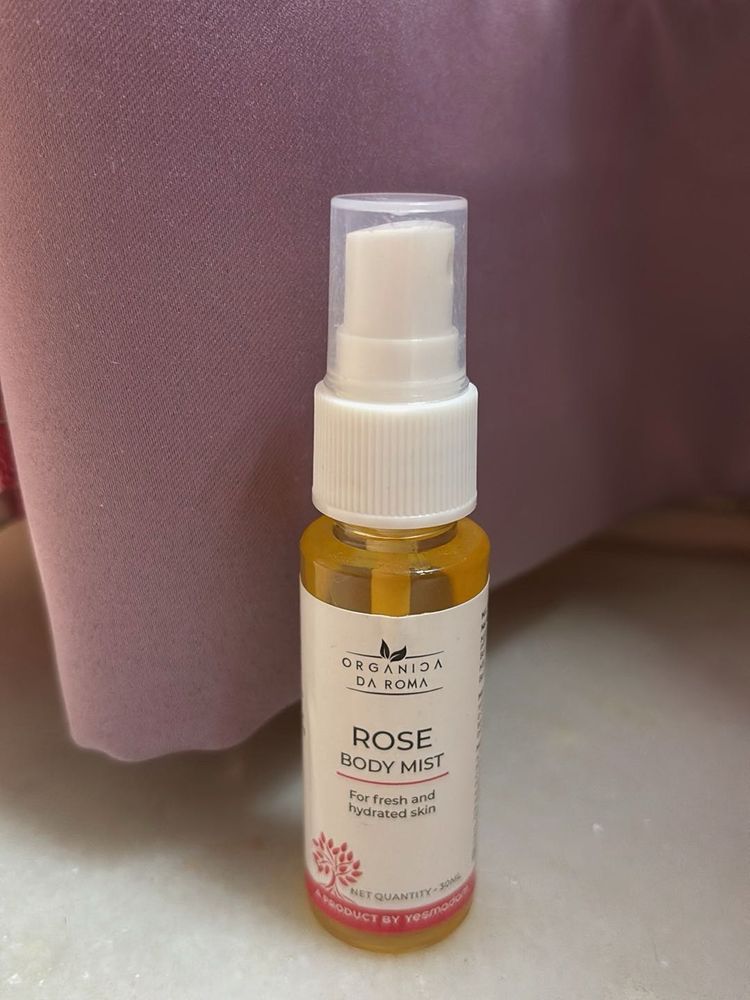 Organica Rose Body Mist