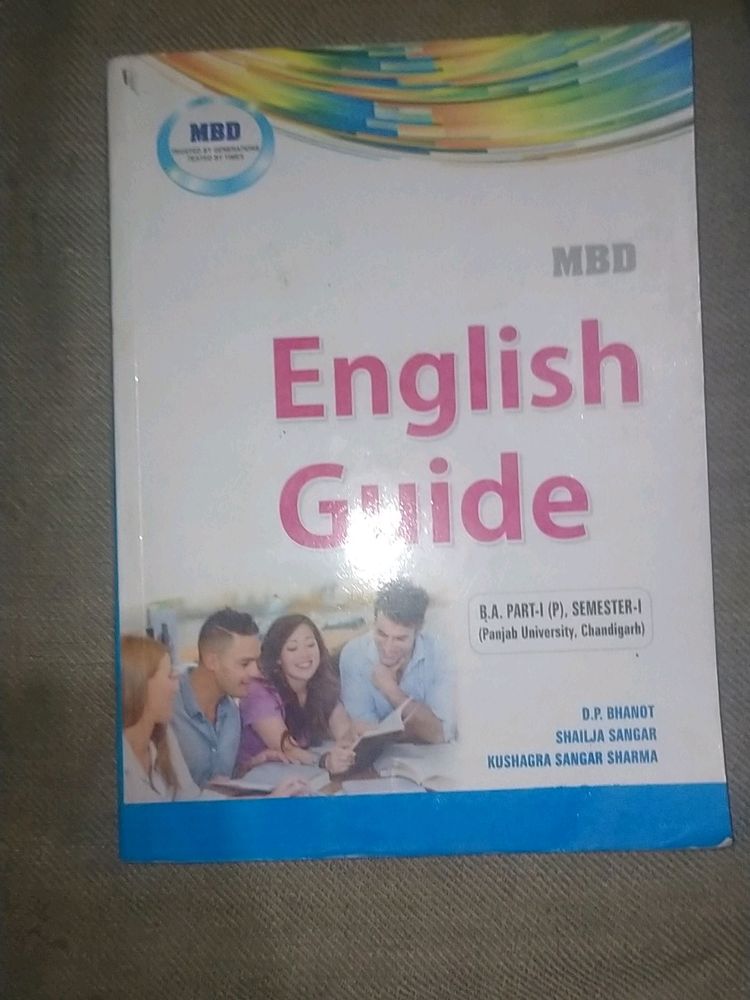 English MBD For B.A. First Semester