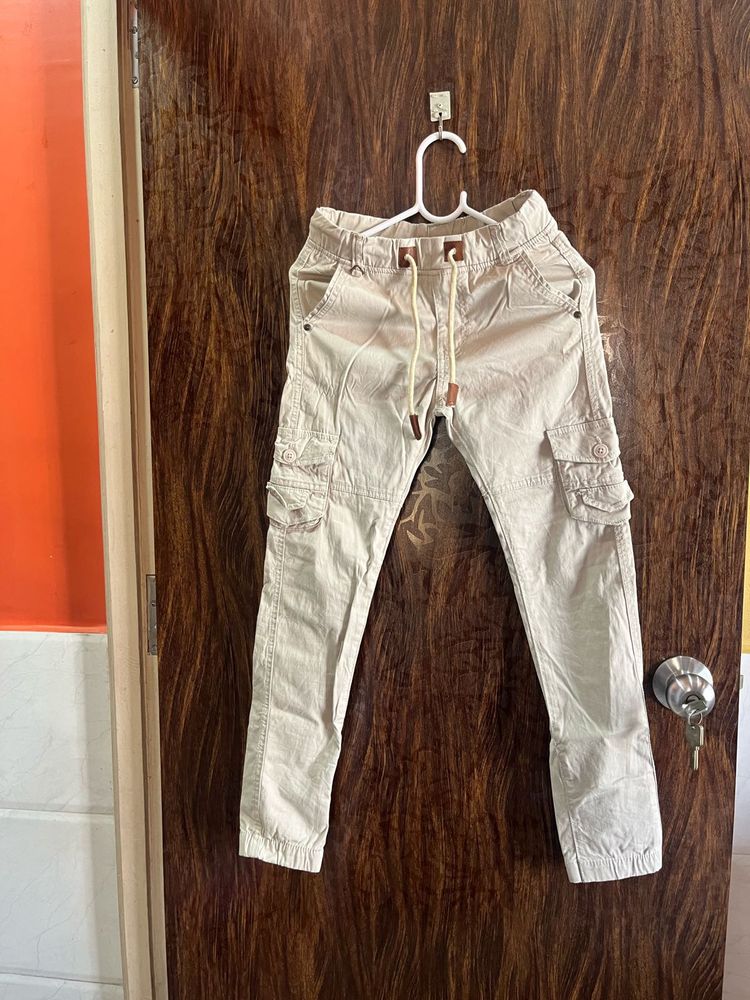 10-12 Years Khaki Pant For Boys