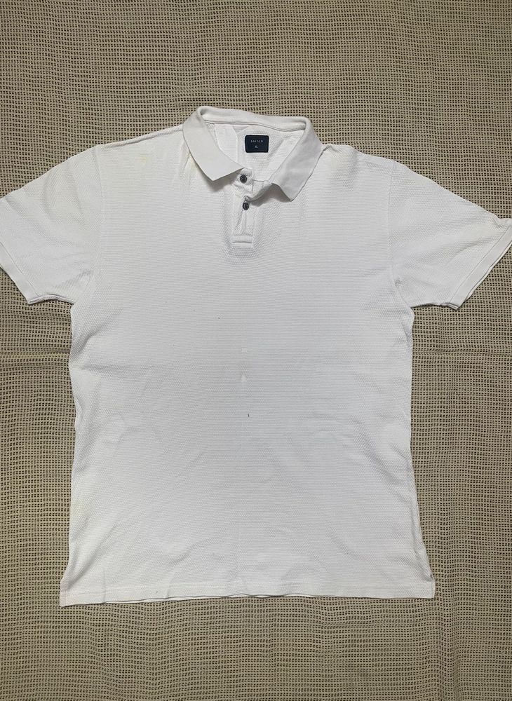 White Polo Tshirt - Classic Style