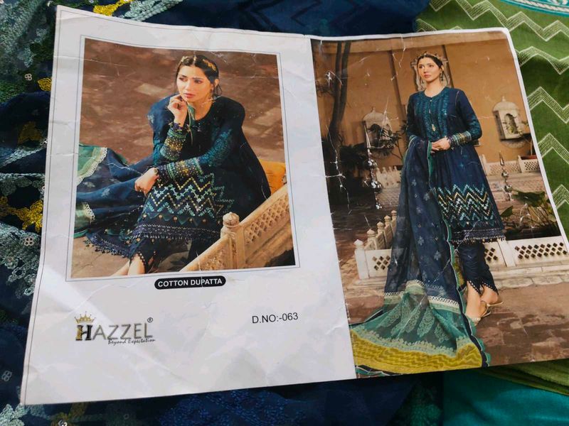 Hazzell Women&#39;s Cotton Dupatta Suit