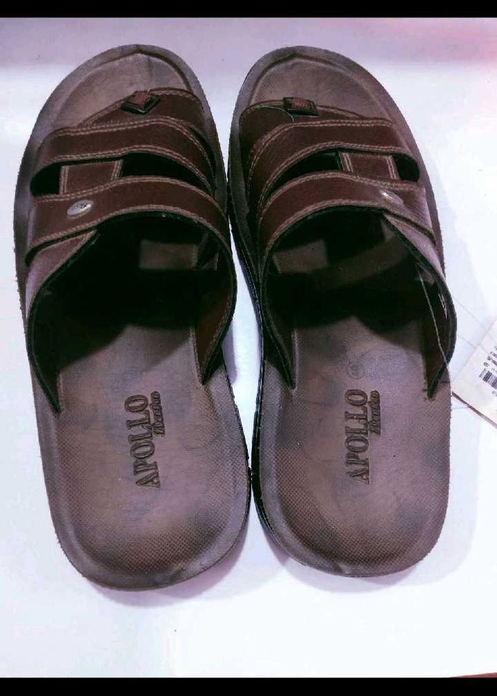 Apollo Bata Brown Sandals