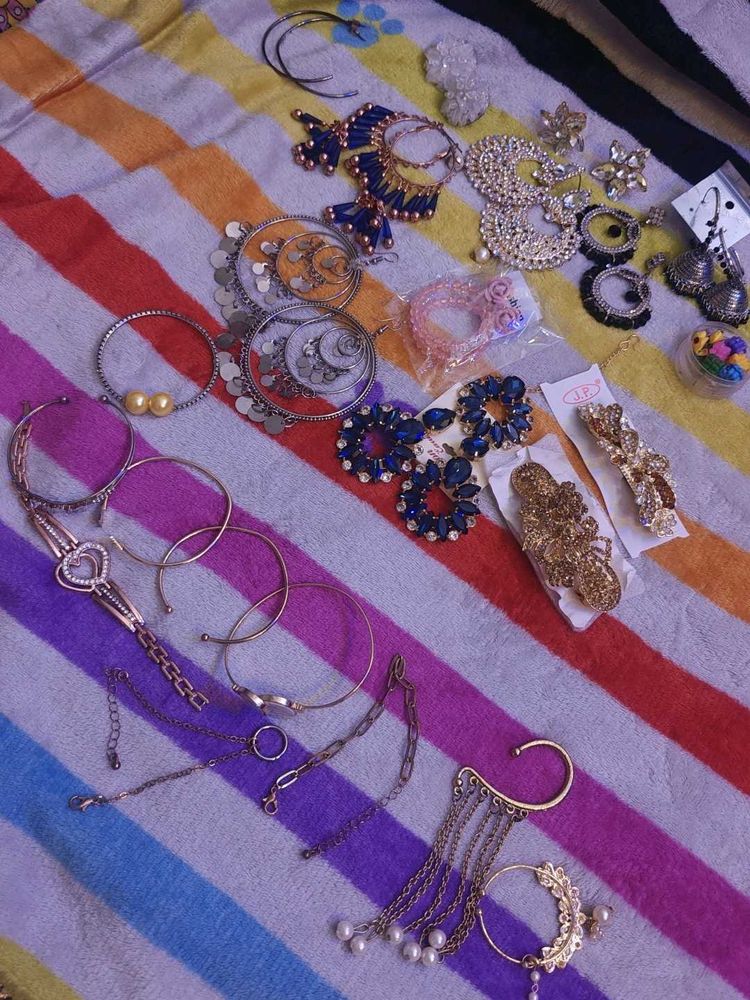 Jewelry Collection - Earrings, Bracelets