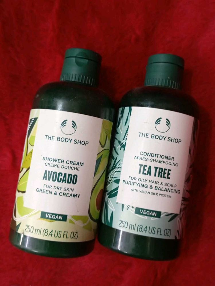 The Body Shop Duo: Avocado &amp; Tea Tree